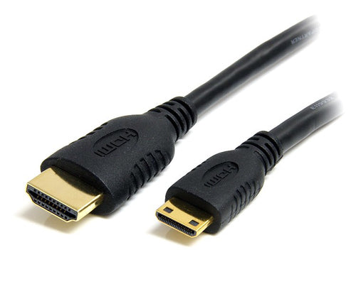 Startech 2M HDMI To Mini HDMI Adapter Cable With Ethernet, Black, Ltw