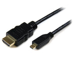 StarTech 1M HDMI 1.4 To Micro HDMI Adapter Cable With Ethernet, Black, Ltw