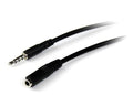 Startech 2M 3.5Mm Audio Extension Cable - 4 Position Trrs - M/F, Ltw
