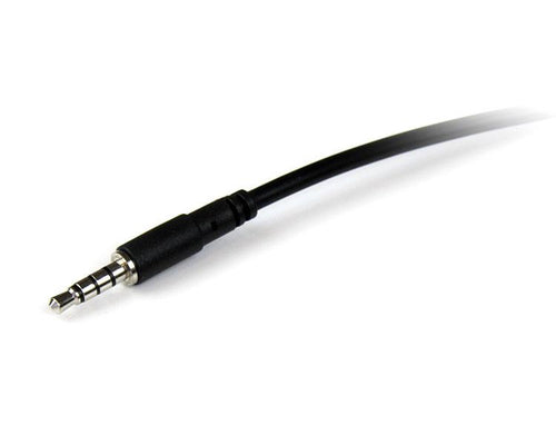 Startech 2M 3.5Mm Audio Extension Cable - 4 Position Trrs - M/F, Ltw