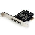 Startech 2 Port Esata Pcie Card, 6Gb/S, Std Profile, 2Yr