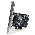 Startech 2 Port Esata Pcie Card, 6Gb/S, Std Profile, 2Yr