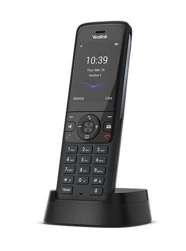 Yealink (W78H) Sip Dect Ip Phone Handset, 2.4" Clr Screen, Psu, Up To 21Hrs Talk Time