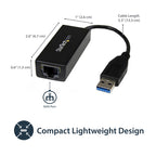 Startech USB 3.0 To Gbe Nic Network Adapter 10/ 100/ 1000 2Yr