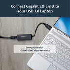 Startech USB 3.0 To Gbe Nic Network Adapter 10/ 100/ 1000 2Yr