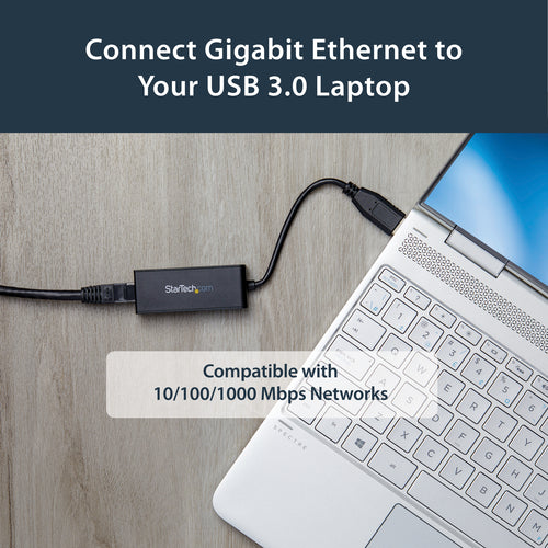 Startech USB 3.0 To Gbe Nic Network Adapter 10/ 100/ 1000 2Yr