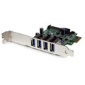 Startech 4 Port Pcie USB 3.0 Card, Sata Power Required, Uasp, 2Yr