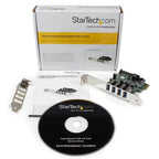 Startech 4 Port Pcie USB 3.0 Card, Sata Power Required, Uasp, 2Yr
