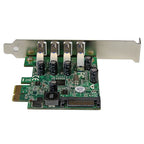 Startech 4 Port Pcie USB 3.0 Card, Sata Power Required, Uasp, 2Yr