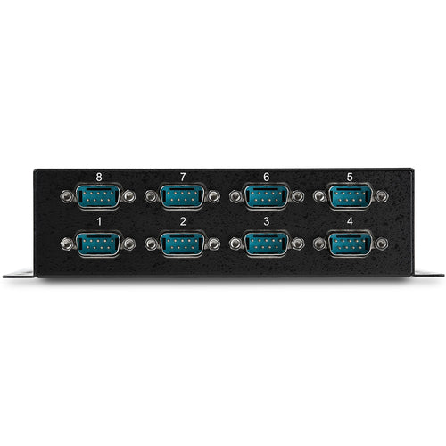 Startech 8 Port USB To Db9 Rs232 Serial Adapter Hub Wall Mountable 2Yr