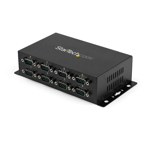 Startech 8 Port USB To Db9 Rs232 Serial Adapter Hub Wall Mountable 2Yr