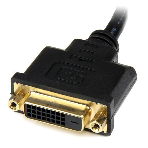 Startech 0.2M HDMI To Dvi-D Adapter Cable, M/F, Black, Ltw