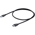 Startech 1M USB 3.0 A To A Extension Cable, M/F, Black, Ltw