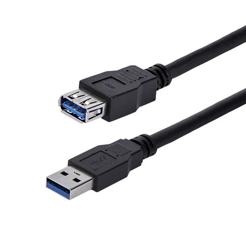 Startech 1M USB 3.0 A To A Extension Cable, M/F, Black, Ltw