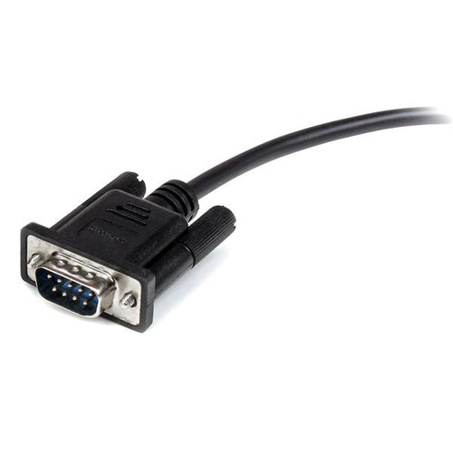 Startech 3M Black Straight Through Serial Cable - Db9 M/F