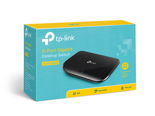 Tp-Link 5-Port Unmanaged Gigabit Switch, Plastic Case, 3Yr