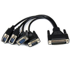 Startech Pcie Serial Card Rs232(2), Rs422(2) Rs485, Ltw