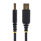 Startech 6.6Ft (2M) USB To Null Modem Serial Adapter Cable, Com Retention, Ftdi, Usb-A To