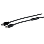 StarTech Active USB 2.0 A To B Cable, M/M, 15M USB Cable 2Yr