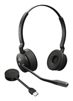 Jabra Engage 55 Se MS Stereo Dect Headset, Link 400C Bt Dongle, Softphone/Deskphone, USB-C