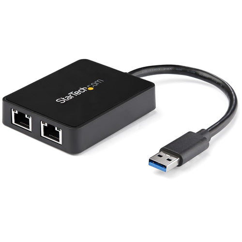 Startech USB 3 To Dual Port Gbe LAN Adapter