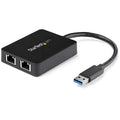 Startech USB 3 To Dual Port Gbe LAN Adapter