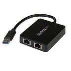 Startech USB 3 To Dual Port Gbe LAN Adapter