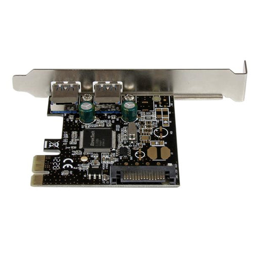 Startech 2 Port Pcie USB 3.0 Card, Sata Power Required, Low Profile, 2Yr