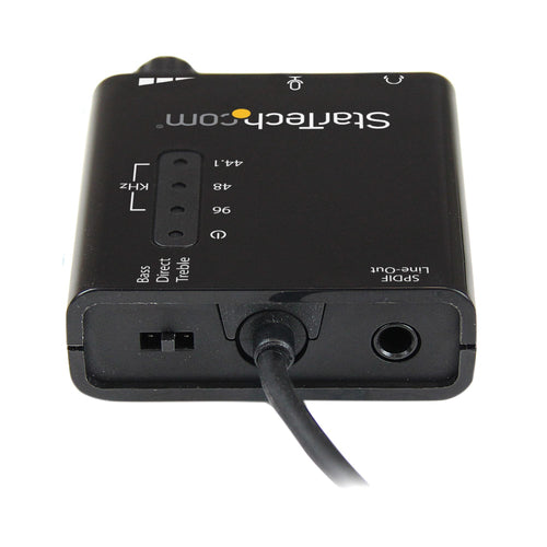 Startech Usb2.0 To 3.5Mm Spdif Digital Audio And Stereo Mic Adapter, 2Yr