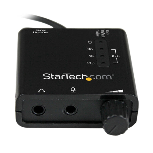 Startech Usb2.0 To 3.5Mm Spdif Digital Audio And Stereo Mic Adapter, 2Yr