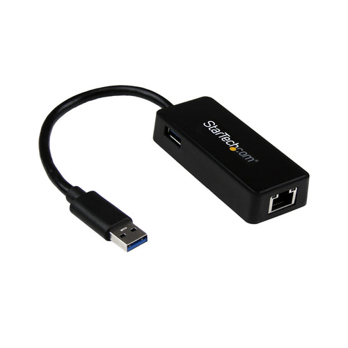 Startech USB 3.0 To Gbe Nic Network Adapter W/Usb Port 2Yr