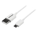 Startech 1M Usb2.0 A To Micro Usb2.0 B Cable, M/M, White, Ltw