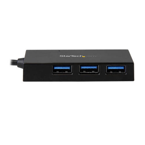 Startech 4 Port Usb-C Hub, Usb-C(1), Usb(3), 2Yr