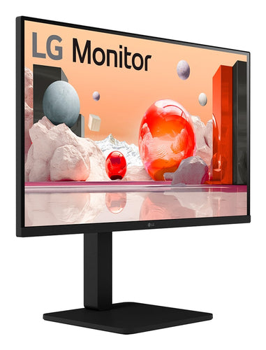 LG 27" (16:9) Fhd Ips, Hdmi, Dp, Usb, D-Sub, 100Hz, Spkr, H/Adj, Tilt, Vesa, 3Yr