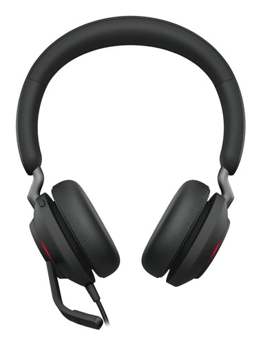 Jabra Corded Evolve2 40 Se Uc Stereo Headset, Usb-C/A