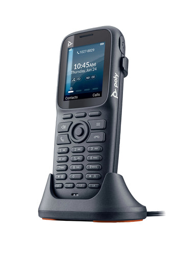 HP Poly Rove 20 Rugged Dect Ip Phone Handset, 2" Dislay, Aec,50M Range,3.5Mm