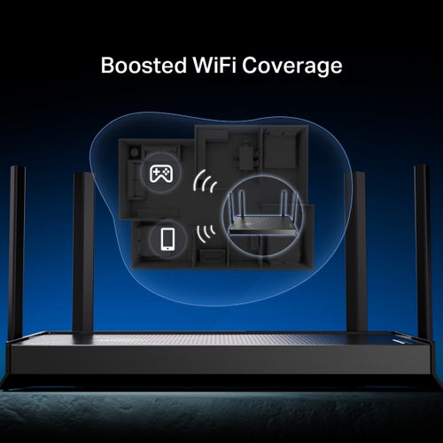 Tp-Link Archer Be3600 Wi-Fi 7 Dual-Band Router, Easymesh, 2.5Gbe(2), Gbe(3), 3Yr