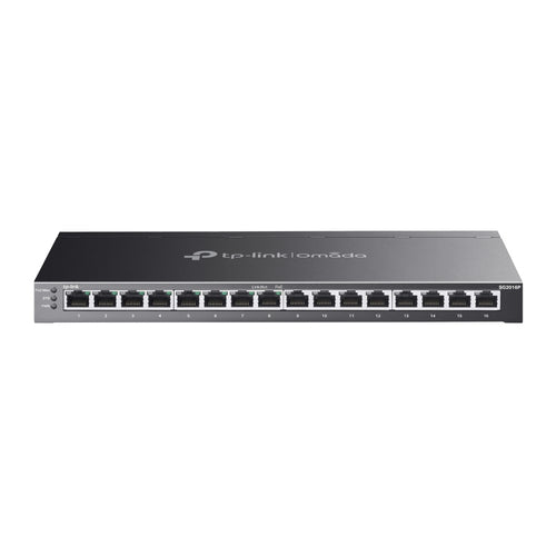 Tp-Link Omada 16-Port Managed Gigabit Desktop Switch, Poe+(8), 120W, 5Yr