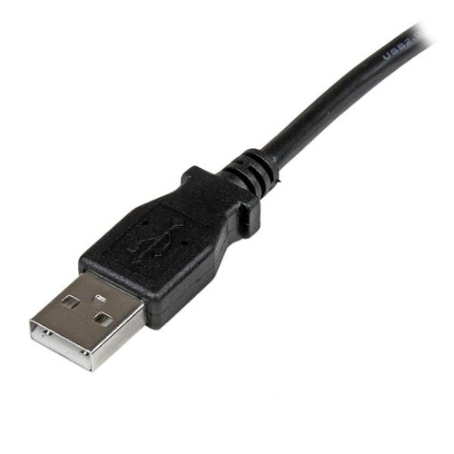Startech 1M Usb2.0 A To Micro Usb2.0 B Cable, M/M, Left Angle, Ltw