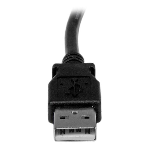 Startech 1M Usb2.0 A To Micro Usb2.0 B Cable, M/M, Left Angle, Ltw