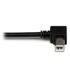 Startech 1M Usb2.0 A To Micro Usb2.0 B Cable, M/M, Left Angle, Ltw