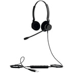 Jabra Corded Biz 2300 Ms Duo Headset,Usb-A
