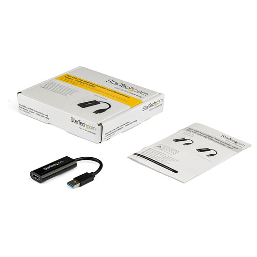 Startech Slim USB 3.0 To HDMI External Video Card Multi Monitor Adapter 2Yr