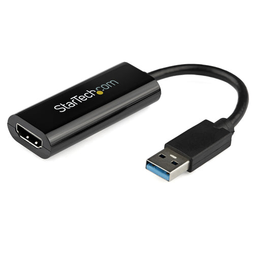 Startech Slim USB 3.0 To HDMI External Video Card Multi Monitor Adapter 2Yr