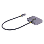 Startech.Com USB C Video Adapter, USB C To HDMI VGA Multiport Adapter, 3.5Mm Audio, 4K 60H