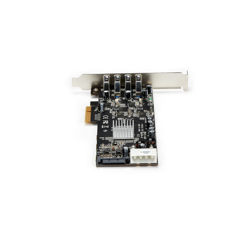 Startech 4 Port USB 3.0 Pcie Card W/ 4 Dedicated Channels - Uasp 2Yr