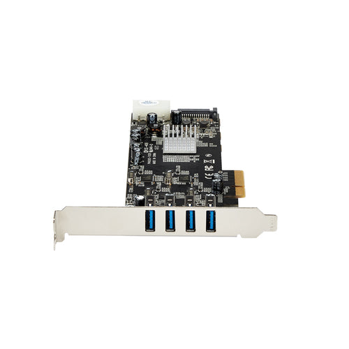 Startech 4 Port USB 3.0 Pcie Card W/ 4 Dedicated Channels - Uasp 2Yr