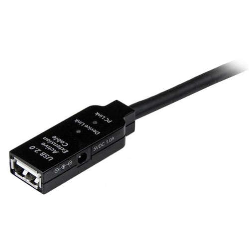 Startech 5M Usb2.0 A To A Extension Cable, M/F, Black, Led, Ltw
