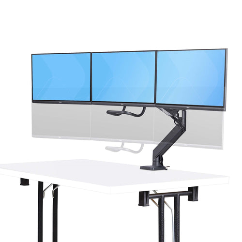 Startech Crossbar Triple Monitor Desk Mount - Up To Three 27" Monitors, Vesa, 5Yr