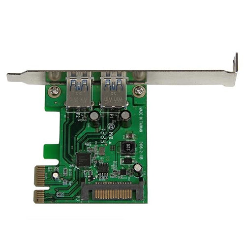 Startech 2 Port Usb-A (3.0) Pcie Card With Uasp, Std Profile, 2Yr